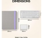 LOGITECH Casa Pop-up Desk Wireless Keyboard & Touchpad Set - Nordic Calm