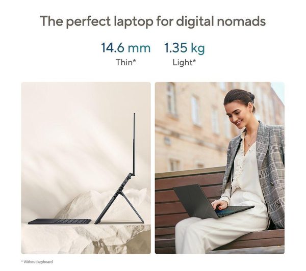 ASUS Zenbook Duo 14" 2 in 1 Laptop - Intel® Core Ultra 7, 1 TB SSD, Grey