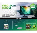 ACER Vero CB272Kbmiiprx 4K Ultra HD 27â€ LED Monitor - Black