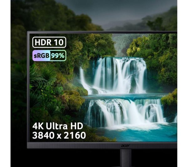 ACER Vero CB272Kbmiiprx 4K Ultra HD 27â€ LED Monitor - Black
