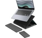 LOGITECH Casa Pop-up Desk Wireless Keyboard & Touchpad Set - Classic Chic