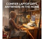 LOGITECH Casa Pop-up Desk Wireless Keyboard & Touchpad Set - Classic Chic