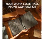 LOGITECH Casa Pop-up Desk Wireless Keyboard & Touchpad Set - Classic Chic