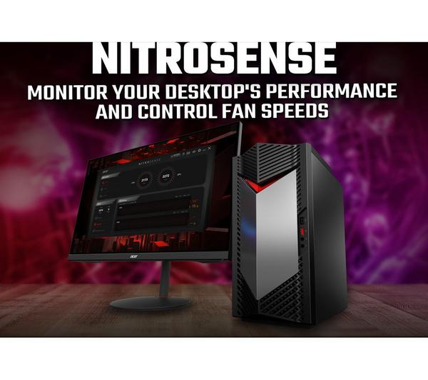 ACER Nitro N50-650 Gaming PC - Intel® Core™ i5, GTX 1650, 1 TB SSD