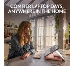 LOGITECH Casa Pop-up Desk Wireless Keyboard & Touchpad Set - Bohemian Blush