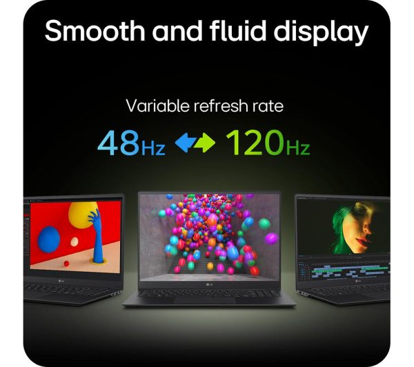 LG gram Pro 16 16Z90SP 16" Laptop - Intel® Core Ultra 7, 2 TB SSD, Black