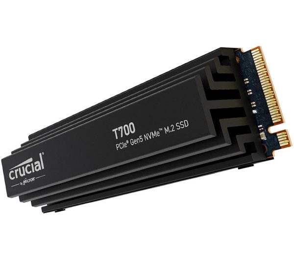 CRUCIAL T700 M.2 Internal SSD with Heatsink - 4 TB
