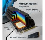 CRUCIAL T700 M.2 Internal SSD with Heatsink - 4 TB