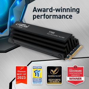 CRUCIAL T700 M.2 Internal SSD with Heatsink - 4 TB