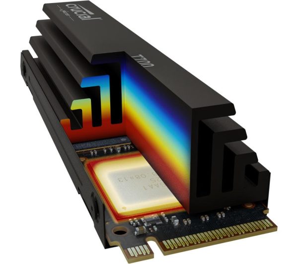 CRUCIAL T700 M.2 Internal SSD with Heatsink - 4 TB