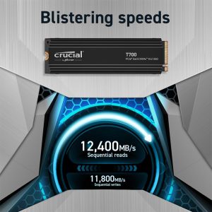 CRUCIAL T700 M.2 Internal SSD with Heatsink - 2 TB