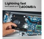 CRUCIAL T500 M.2 Internal SSD - 1 TB
