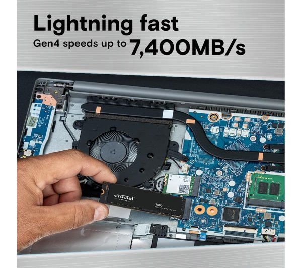 CRUCIAL T500 M.2 Internal SSD - 1 TB