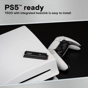CRUCIAL T500 M.2 Internal SSD with Heatsink - 1 TB