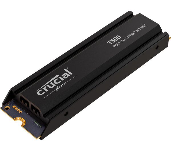 CRUCIAL T500 M.2 Internal SSD with Heatsink - 2 TB