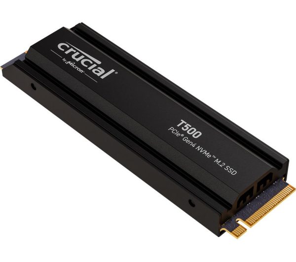 CRUCIAL T500 M.2 Internal SSD with Heatsink - 2 TB