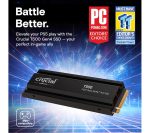 CRUCIAL T500 M.2 Internal SSD with Heatsink - 2 TB