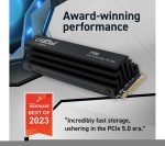 CRUCIAL T700 M.2 Internal SSD with Heatsink - 1 TB