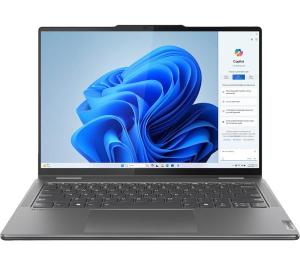 LENOVO Yoga 7 14" 2 in 1 Laptop - Ryzen 7, 512 GB SSD, Grey