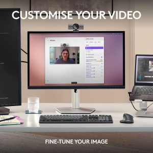 LOGITECH MX Brio 4K Ultra HD Webcam - Graphite