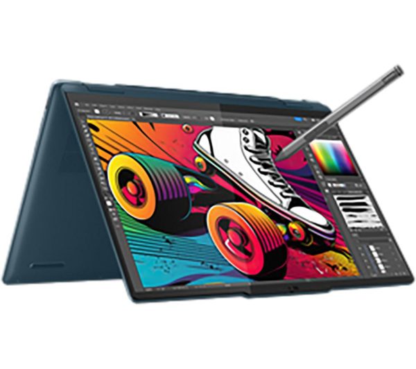 LENOVO Yoga 7 14" 2 in 1 Laptop - Intel® Core Ultra 7, 512 GB SSD, Tidal Teal