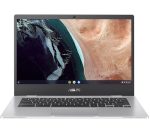 ASUS CX1 14" Chromebook - IntelÂ® CeleronÂ®, 64 GB eMMC, Silver