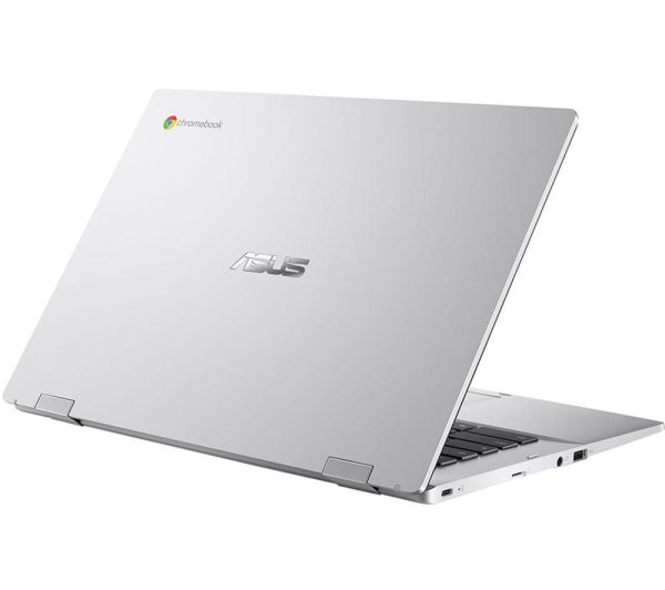 ASUS CX1 14" Chromebook - IntelÂ® CeleronÂ®, 64 GB eMMC, Silver