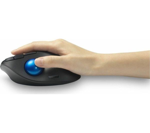 KENSINGTON Pro Fit Ergo TB450 Wireless Optical Trackball - Black