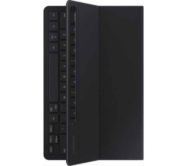 SAMSUNG Galaxy Tab S9 FE 10.9" 5G Tablet (128 GB, Grey) & Galaxy Tab S9 and S9 FE Slim Book Cover Keyboard Case Bundle