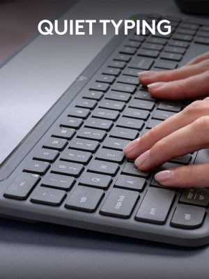 LOGIK LCMMKB23 Wireless Keyboard - Black