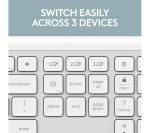 APPLE Magic Wireless Keyboard with Touch ID & Numeric Keypad - White & Silver