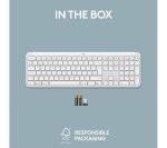 APPLE Magic Wireless Keyboard with Touch ID & Numeric Keypad - White & Silver