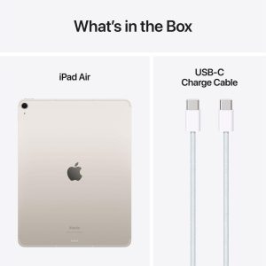 APPLE 13" iPad Air (2024) - 1 TB, Starlight