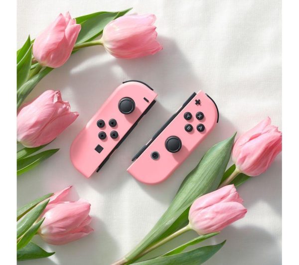 NINTENDO Switch Princess Peach: Showtime & Joy-Con Wireless Controllers Bundle – Pastel Pink