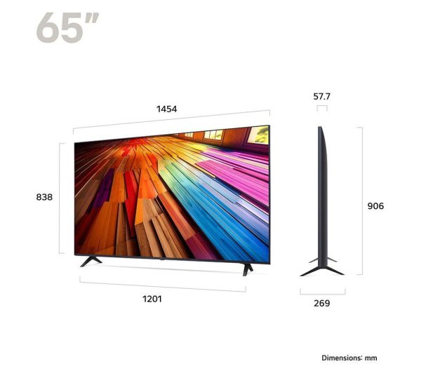 LG 65UT80006LA 65" Smart 4K Ultra HD HDR LED TV with Amazon Alexa