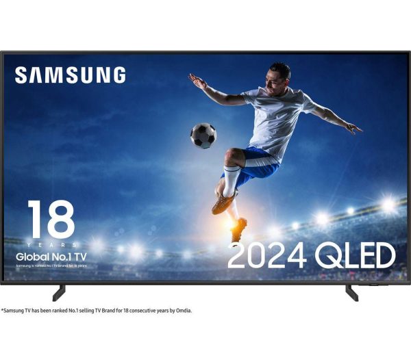 SAMSUNG Q60D 55 inch Smart 4K Ultra HD HDR QLED TV (2024) - QE55Q60D