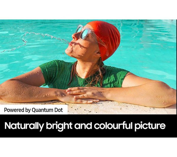 SAMSUNG Q60D 55 inch Smart 4K Ultra HD HDR QLED TV (2024) - QE55Q60D