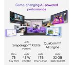 ASUS Vivobook S 15" Laptop, Copilot+ PC - Snapdragon X Elite, 1 TB SSD, Silver