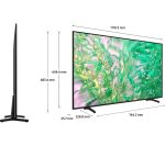 SAMSUNG DU8000 50 inch Crystal UHD Smart 4K HDR LED TV (2024) - UE50DU8000