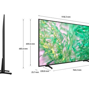 SAMSUNG DU8000 50 inch Crystal UHD Smart 4K HDR LED TV (2024) - UE50DU8000