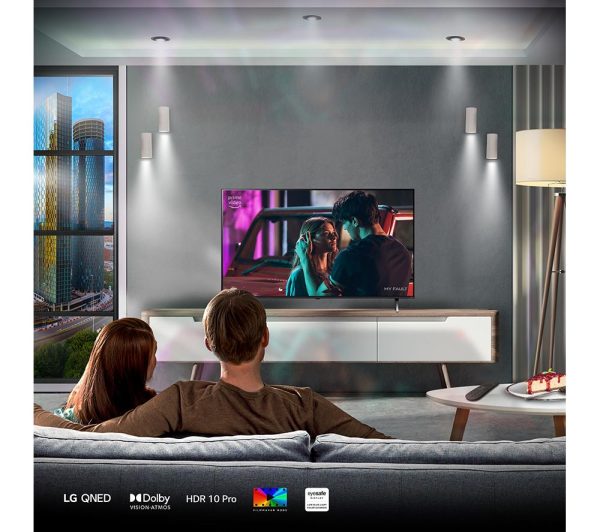 LG 43QNED80T6A 43" Smart 4K Ultra HD HDR QNED TV with Amazon Alexa