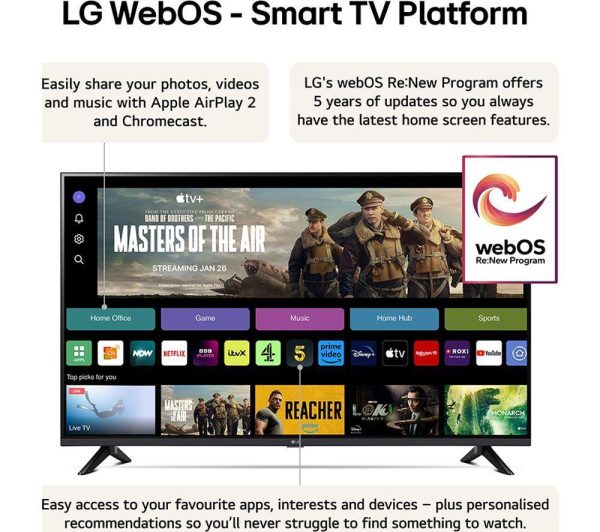 LG 55UT73006LA 55" Smart 4K Ultra HD HDR LED TV