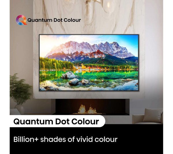 HISENSE 55A7NQTUK 55" Smart 4K Ultra HD HDR QLED TV with Amazon Alexa