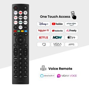HISENSE 55A7NQTUK 55" Smart 4K Ultra HD HDR QLED TV with Amazon Alexa