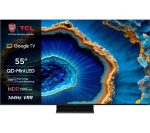 TCL 55C805K 55" Smart 4K Ultra HD HDR Mini LED QLED TV with Google Assistant & Alexa