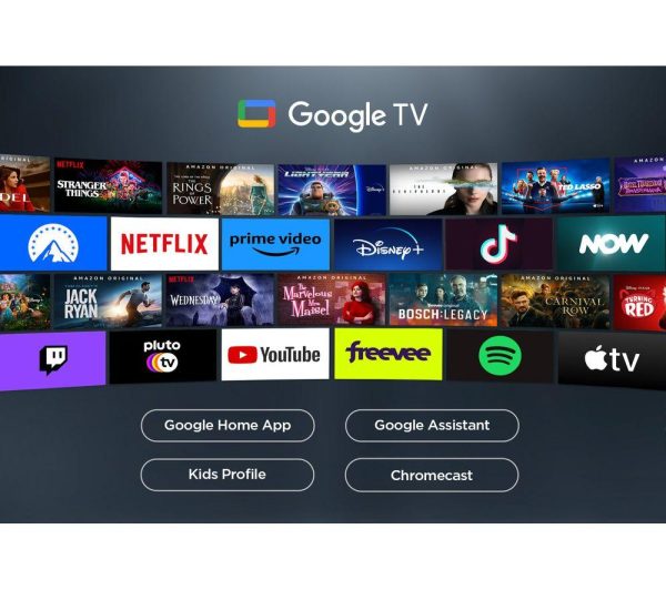 TCL 55C805K 55" Smart 4K Ultra HD HDR Mini LED QLED TV with Google Assistant & Alexa