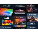 TCL 50C805K 50" Smart 4K Ultra HD HDR Mini LED QLED TV with Google Assistant & Alexa