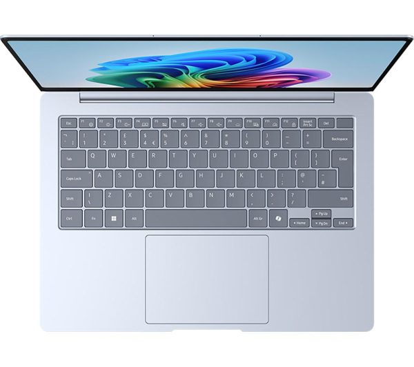 SAMSUNG Galaxy Book4 Edge 14" Laptop, Copilot+ PC - Snapdragon X Elite, 512 GB SSD, Sapphire Blue