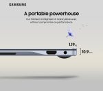 SAMSUNG Galaxy Book4 Edge 14" Laptop, Copilot+ PC - Snapdragon X Elite, 512 GB SSD, Sapphire Blue