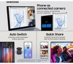 SAMSUNG Galaxy Book4 Edge 14" Laptop, Copilot+ PC - Snapdragon X Elite, 512 GB SSD, Sapphire Blue